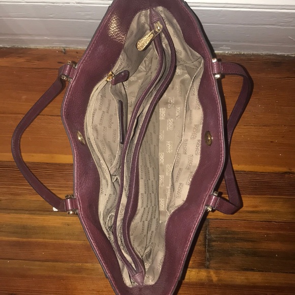 Michael Kors Maroon Purse - Picture 3 of 6